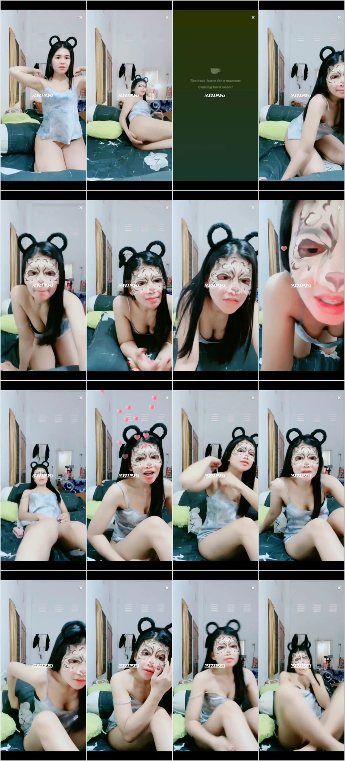 Mami Feby Cantik Ngangkang Sambil Remas Toket
