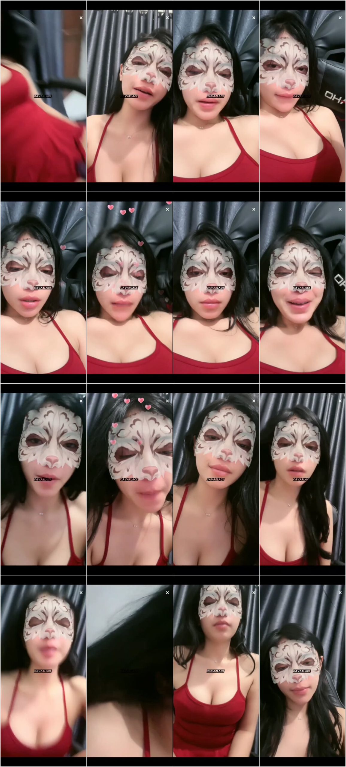 Mita Baju Merah Colmek Pakai Sex toys Mode Getar