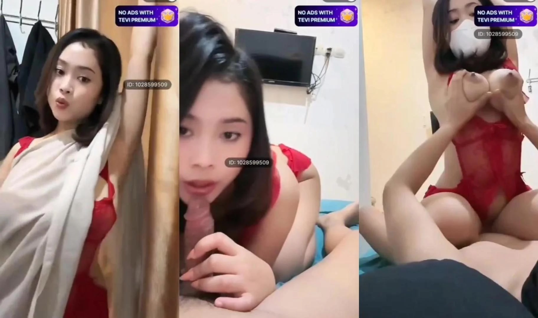 PinkYellow Tevi Lingerie Merah Ngewe WOT Viral