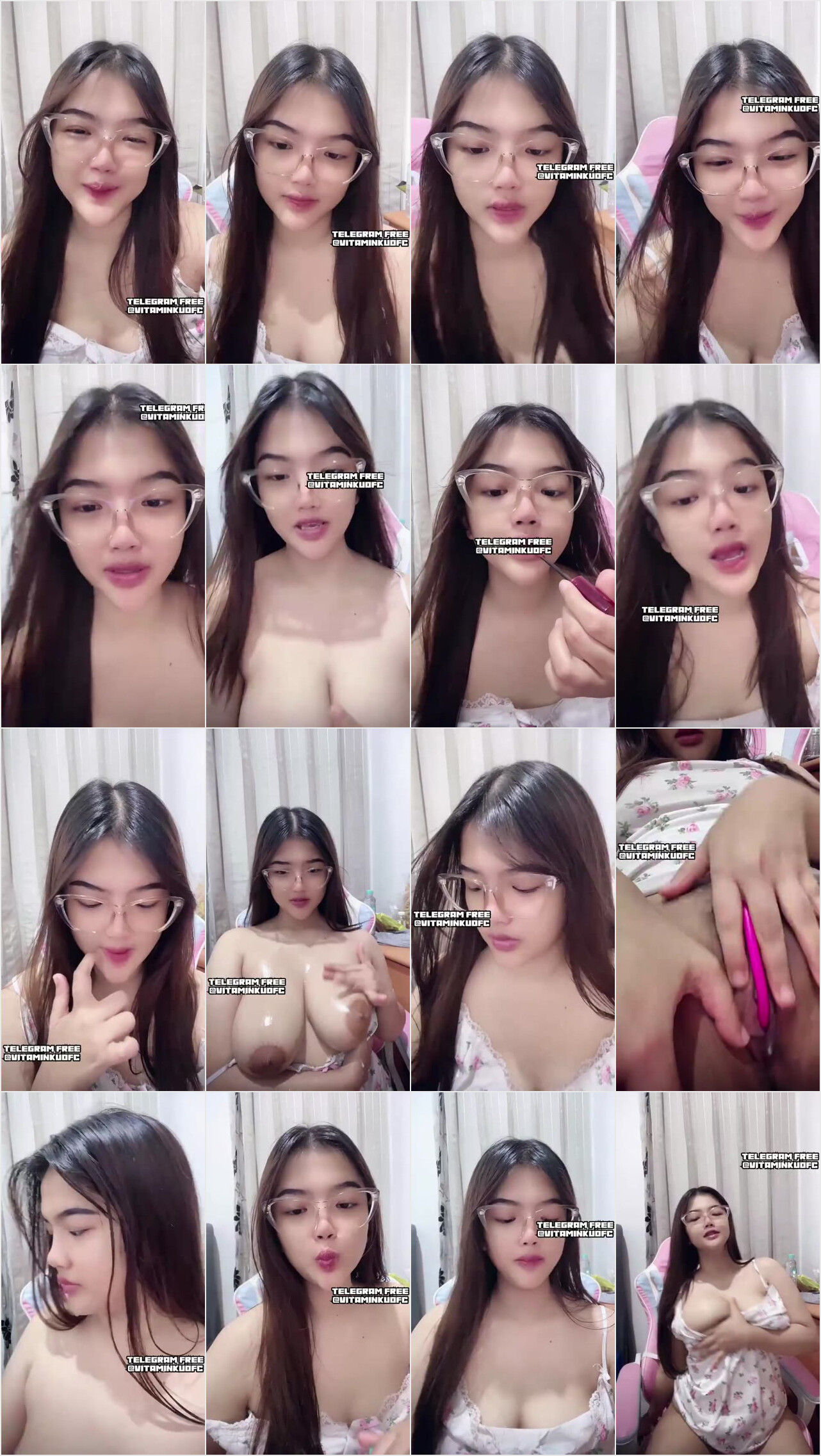 Cewek Cakep Toge Live Omek Bikin Otong Naik Turun
