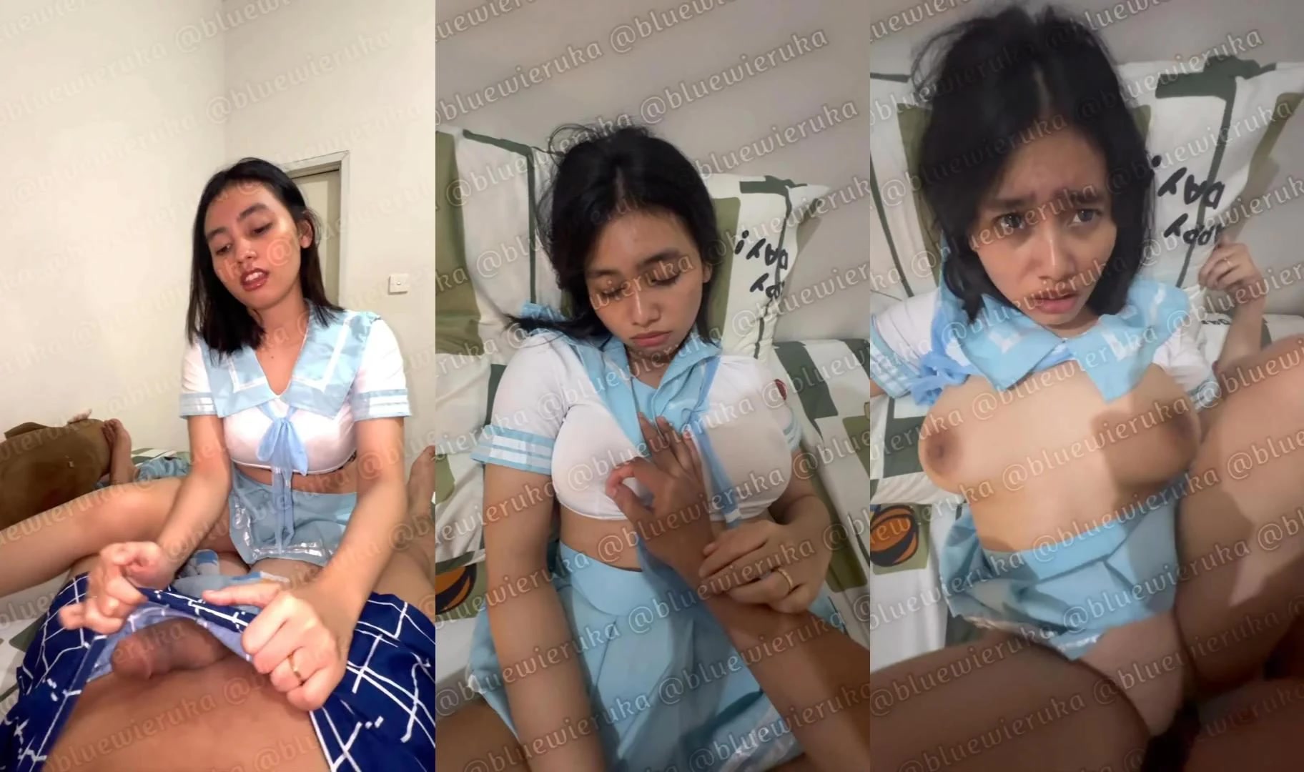 Mika Ruka Cewek Hitam Manis Ngewe Crot di Luar